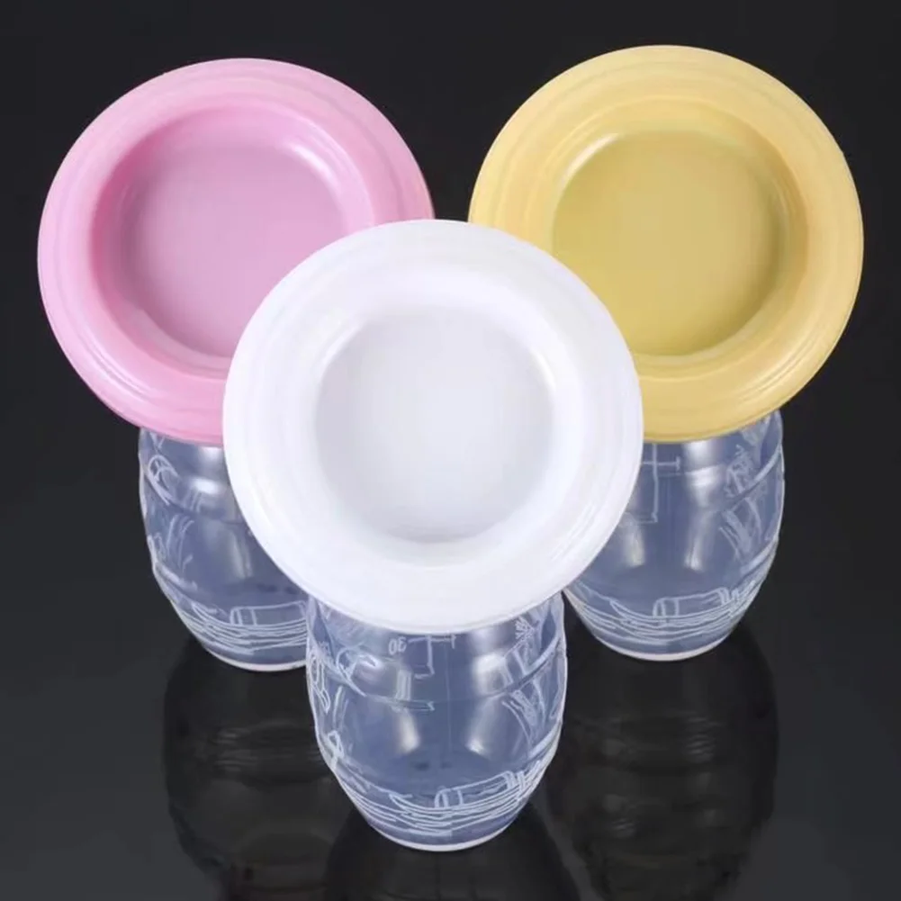 

Silicone Mom Manual Breast Pump Baby Breastfeeding Milk Saver Suction Bottle