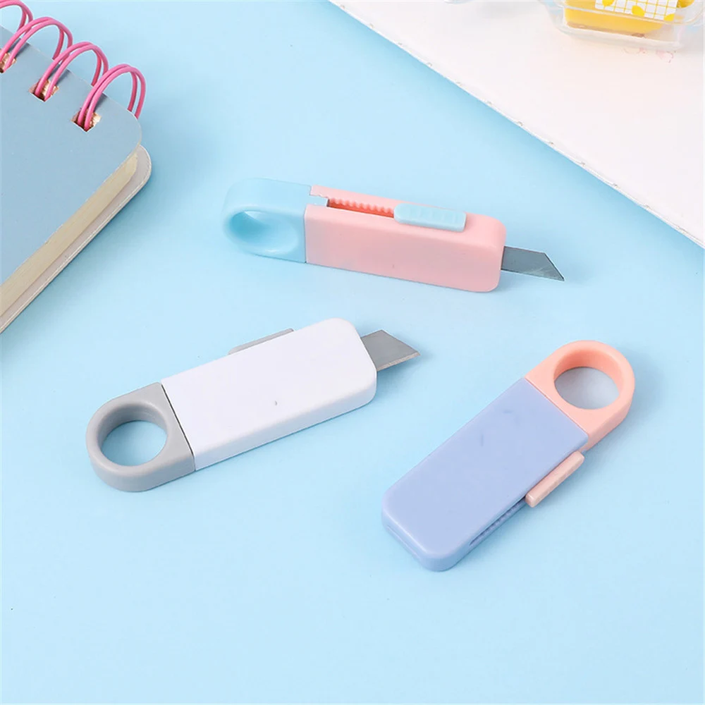 1pc Creative USB Flash Disk Shape Utility Knife Push Type Paper Envelope Cutter Letter Opener Student Art Supplies - купить по