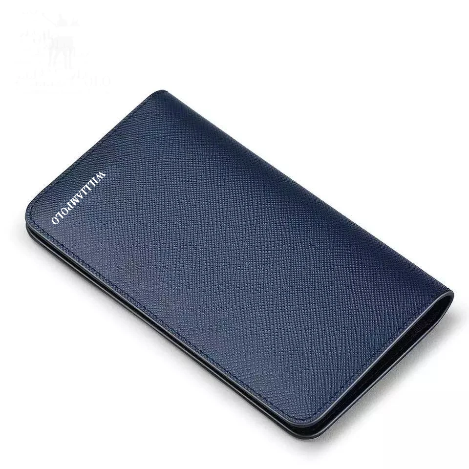 Новинка мужской бумажник из натуральной кожи Двойные Короткие Бумажники