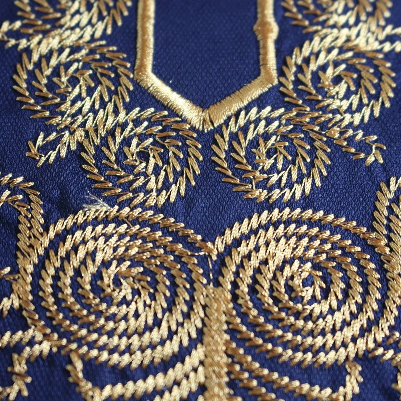 Новинка Дашики топы мусульманская одежда африканская Bazin двусторонняя