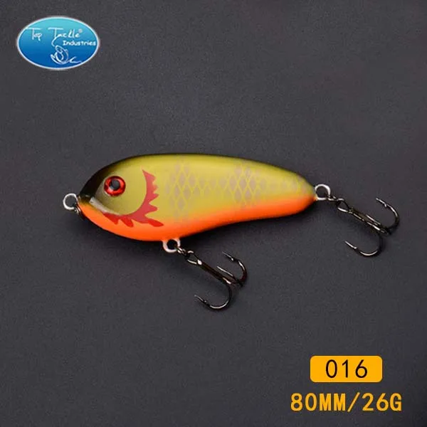 2 hooks 80mm 016 Бесплатный проезд рыболовные снасти рывок приманки рыболовную приманку голубка( 80 мм 25 г- 8/pcs-8/цвет- раковина - Цвет: 2 hooks 80mm 016
