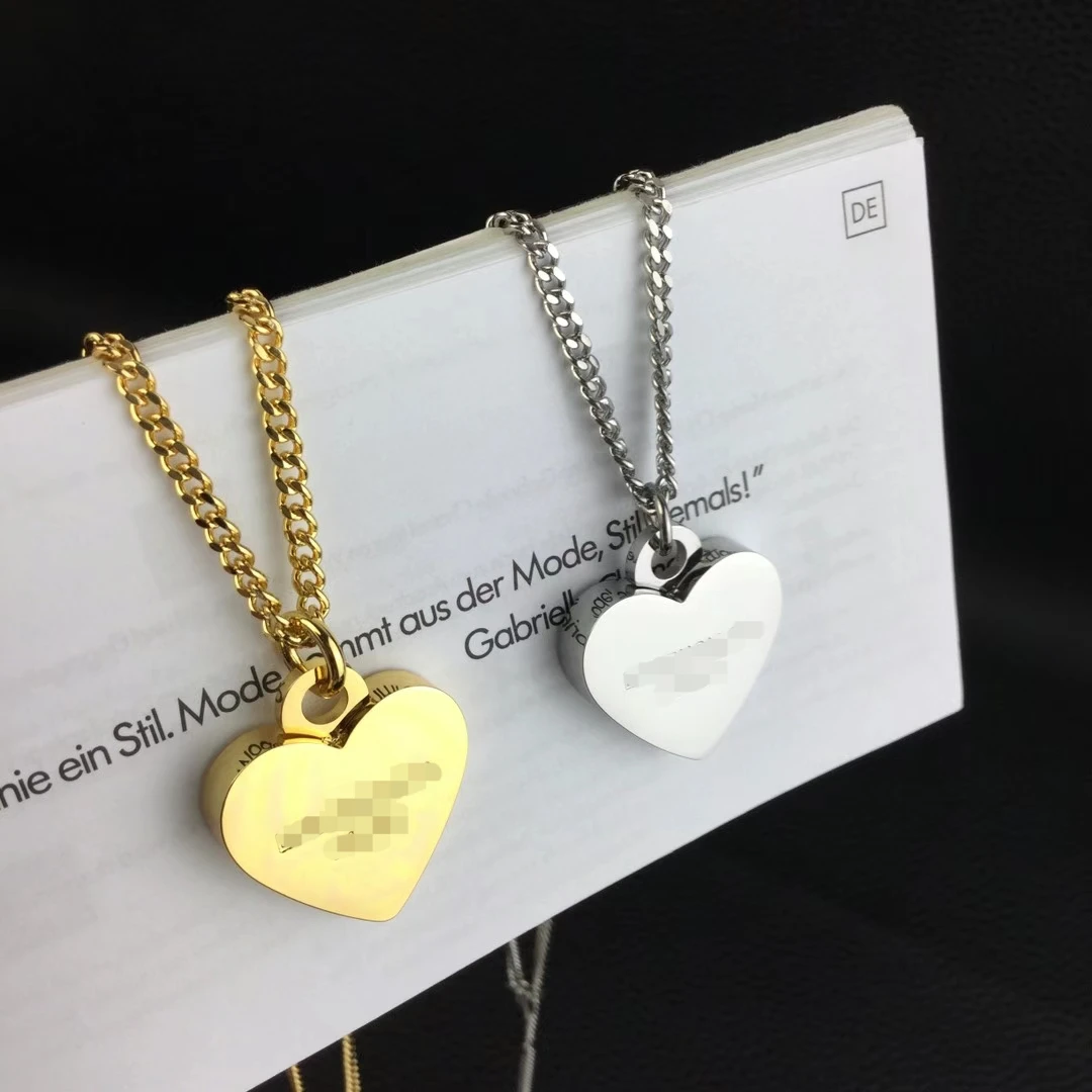 

Европейский и американский кулон в форме сердца ожерелье в форме сердца кулон ожерелье в форме змеи цепочка с буквой ожерелье