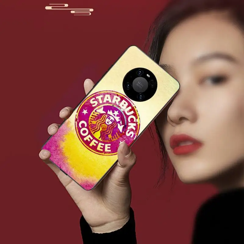 

0 Coffee King Black Soft Phone Case For Huawei P20 30 40 Pro Mate 20x 30 40 Pro Nova6 7 Honor 9X 10