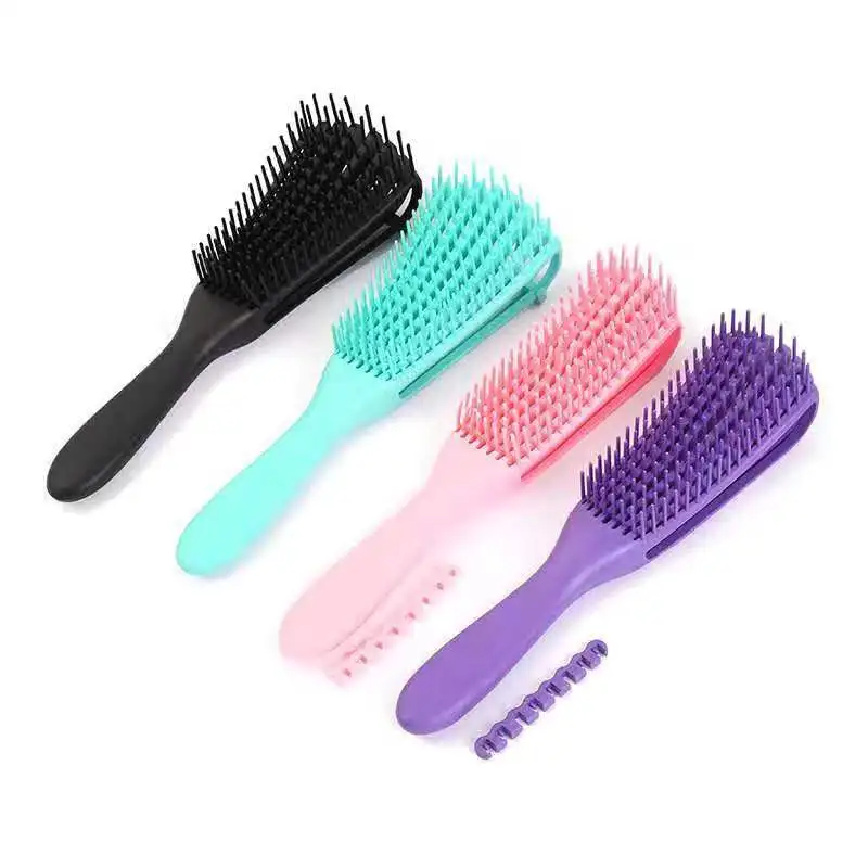 

New Women Hair Scalp Massage Comb Detangle Hairbrush Wet Curly Hair Brush DIY Salon Hairdressing Styling Tools Brosse Cheveux
