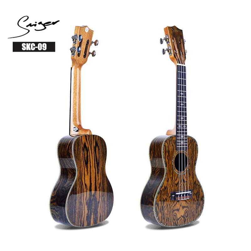 

Smiger SKC-09 AA Bocote Ukulele High Gloss Natural Wood Ukulele Guitar Music Instrument For Beginner Profession