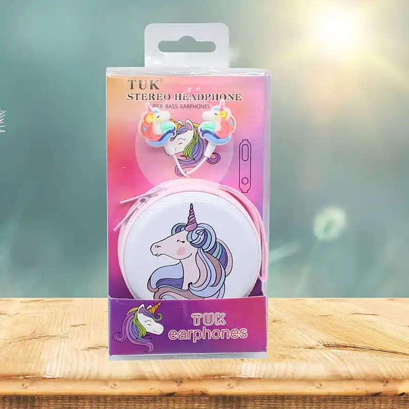 purple Unicorn Милые кошачьи проводные наушники для девочек детские 3,5 мм наушники Музыкальная гарнитура наушники для iPhone 6 samsung XIAOMI MP3/4 - Цвет: purple Unicorn