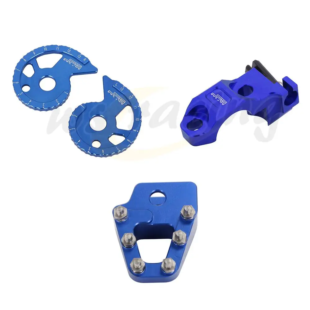 

Педаль тормоза для мотоцикла с ЧПУ, ступенчатый наконечник, регулятор цепи для Yamaha TTR250 TTR 250 1999 2000 2001 2002 2003 2004 2005