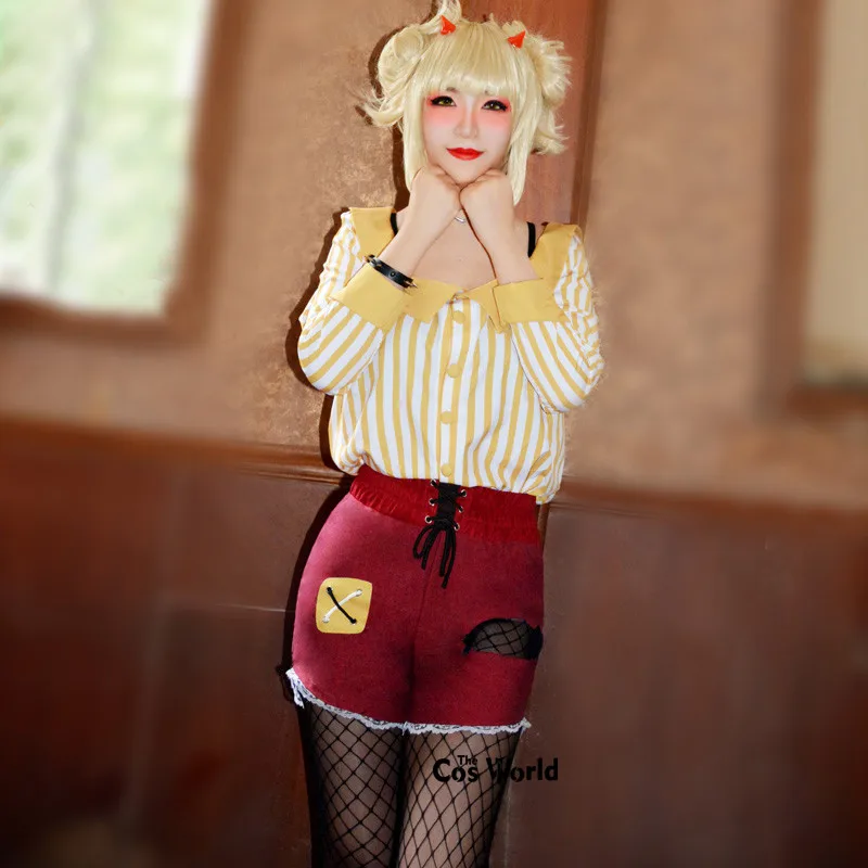 My Hero academic Boku no Toga Himiko маленькая дьявольская униформа наряд аниме костюмы для