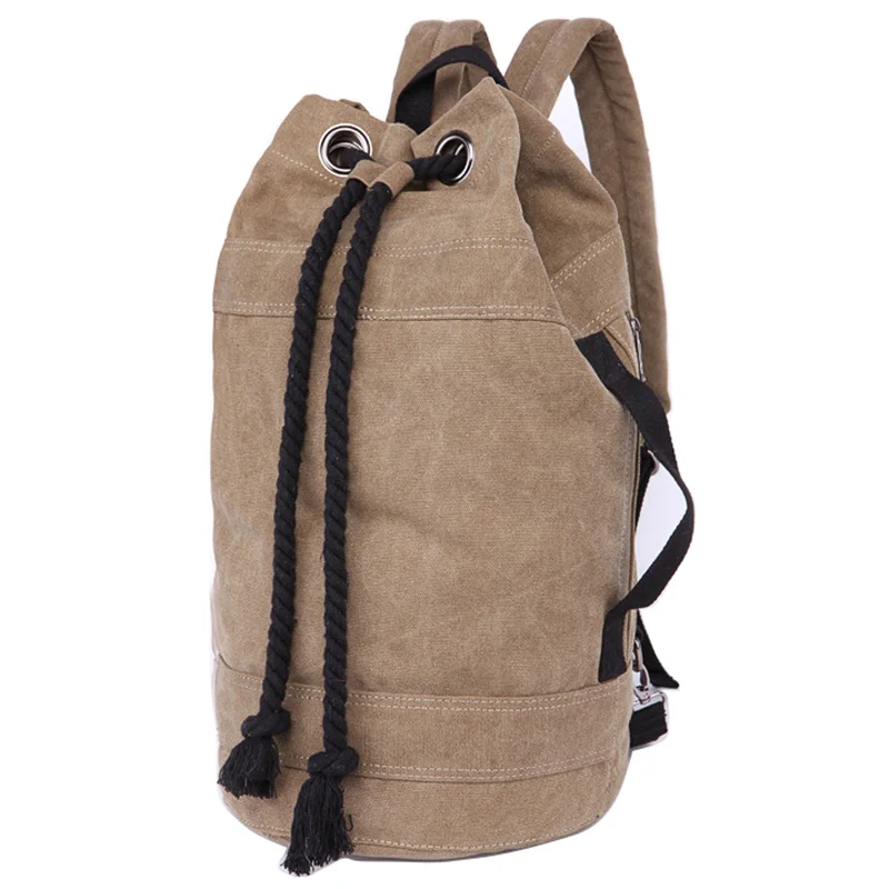 

Холщовый дорожный рюкзак для мужчин, школьные ранцы для учебников, вместительные рабочие мешки для ноутбука для подростков и мальчиков