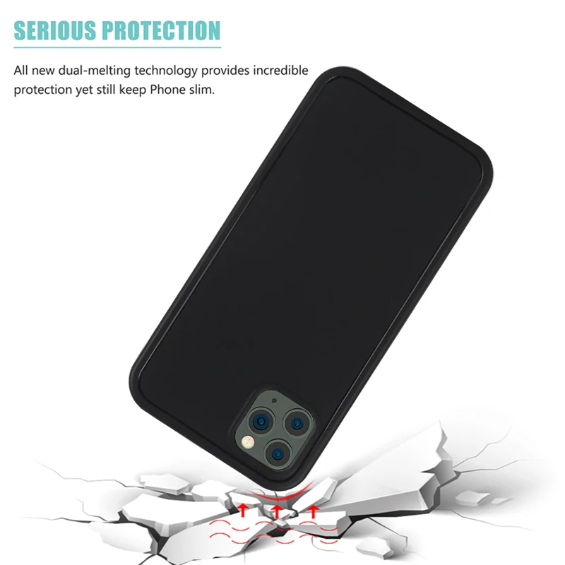 Мягкий водонепроницаемый чехол из ТПУ для iPhone 11 Pro Max SE 2020 6 6S 7 8 Plus 10 X XR XS подводный