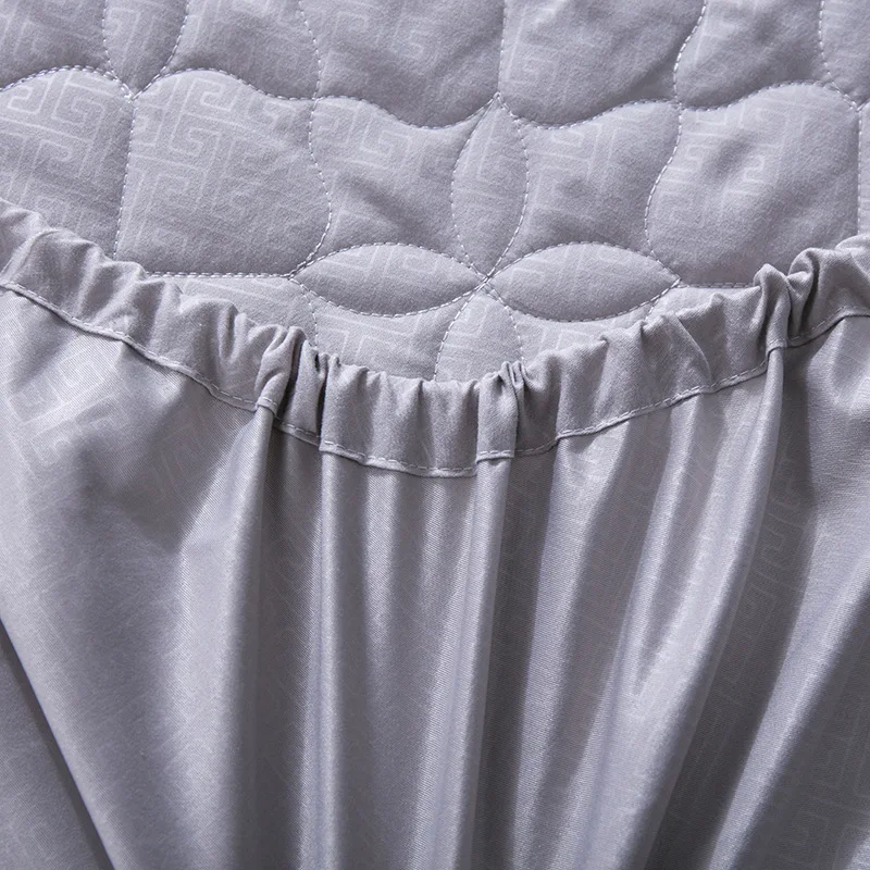 100% хлопчатобумажная ткань для защиты матраса простыня с защитой от клещей