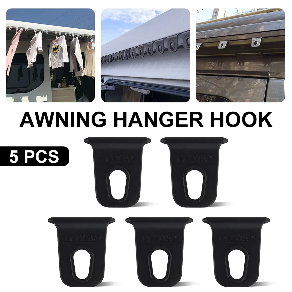 

5Pcs Caravan Accessories Clothes Hook For Caravan Awning Hanger Hook Accessories For RV Awnings Camper Awning Hook DropShipping