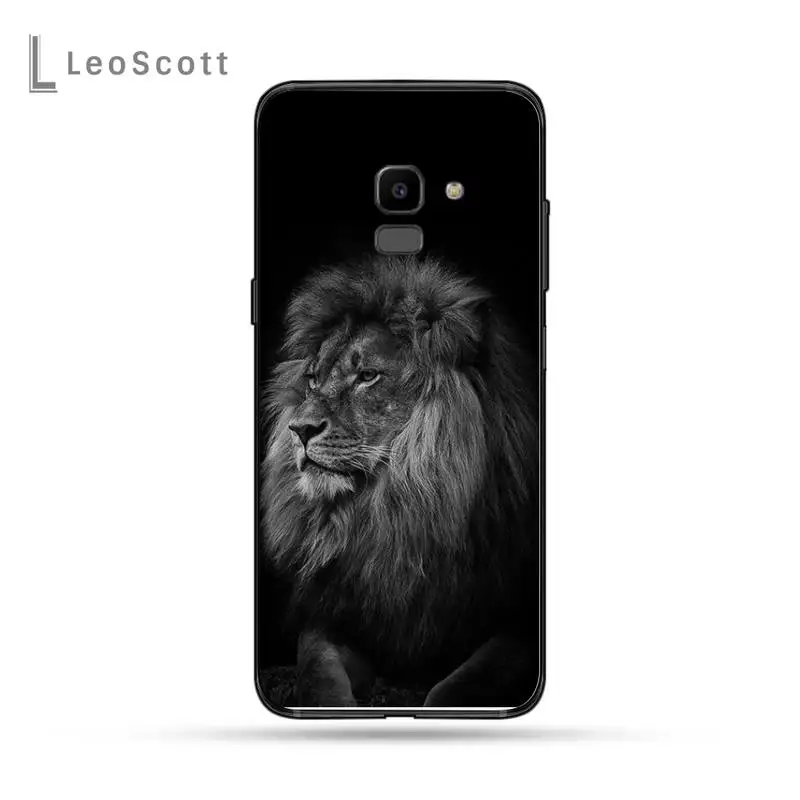

Animals The Lion Phone Case For Samsung Galaxy J2 J4 J5 J6 J7 J8 2016 2017 2018 Prime Pro plus Neo duo