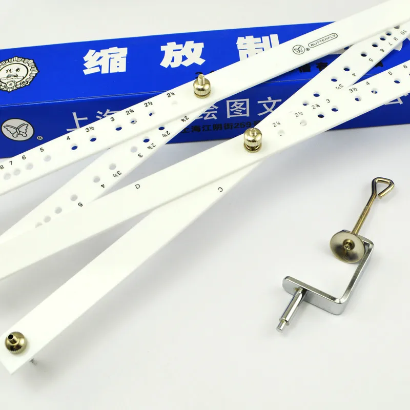 Линейка для рисования в масштабе 340 мм художественный пантограф складная линейка