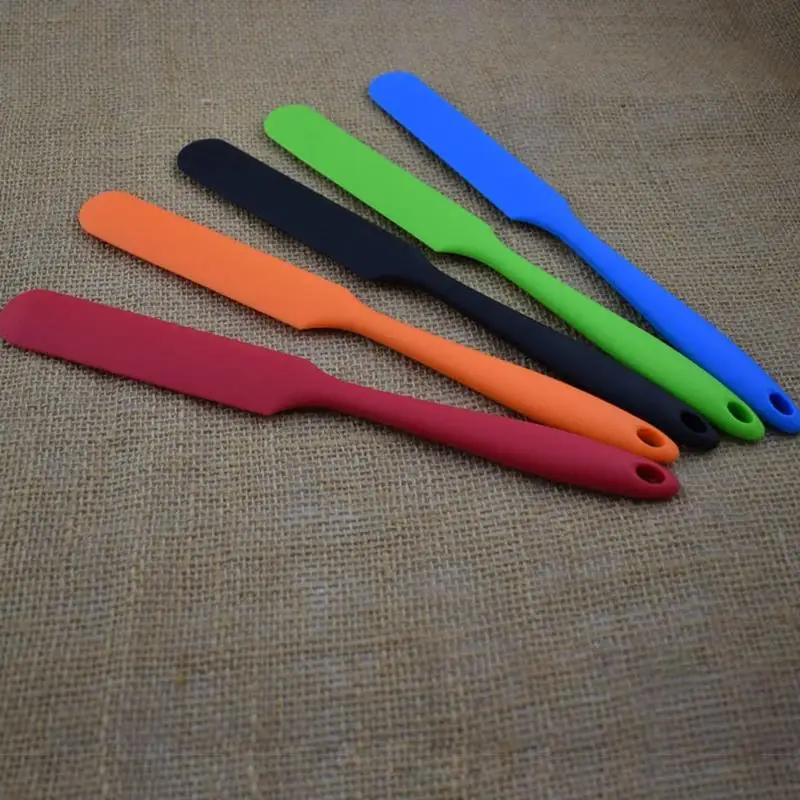 

Long Handle Silicone Spatula Heat Resistant Flexible Non-Stick Slim Spatula Cake Cream Mixer Scraper Jars Blender Baking Tools