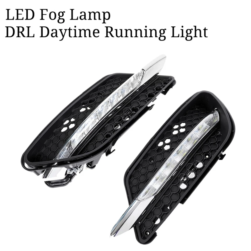 

Car LED Fog Light DRL Daytime Running Lights for Mercedes-Benz W204 C-Class C300 AMG Sport 2007 2008 2009 2010 2011