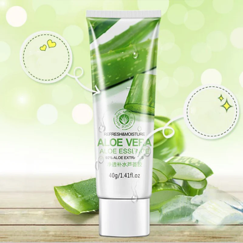 

40g Natural Aloe Vera Gel Face Moisturizer Whitening Anti Wrinkle Cream