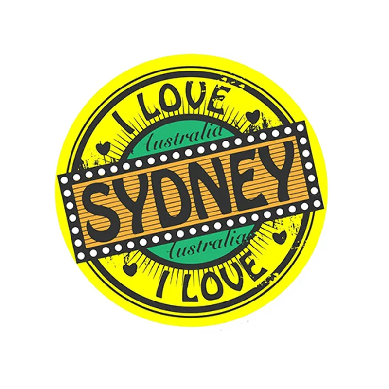 

Стикер для стайлинга автомобиля, Сиднейский Австралийский ноутбук, бампер, окно, багаж для путешествий, водонепроницаемые аксессуары с защ...