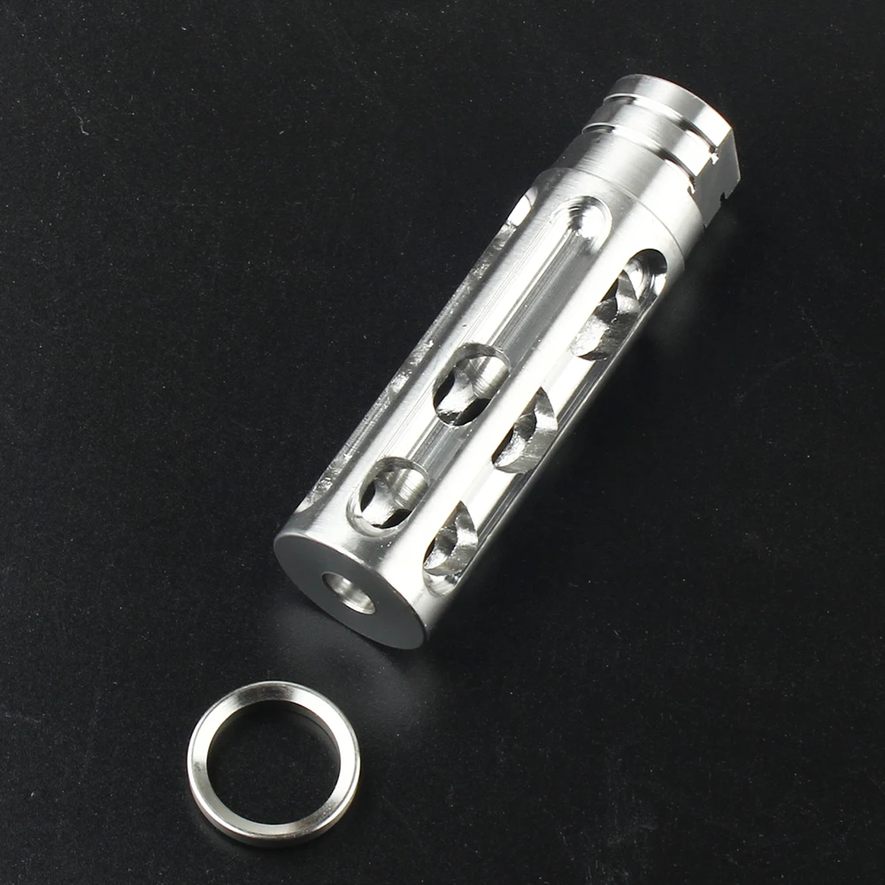 Тактический глушитель M16 M4 .223 5 56 винтовка 1/2 &quotx28 5/8X24 резьба сталь/нержавеющая