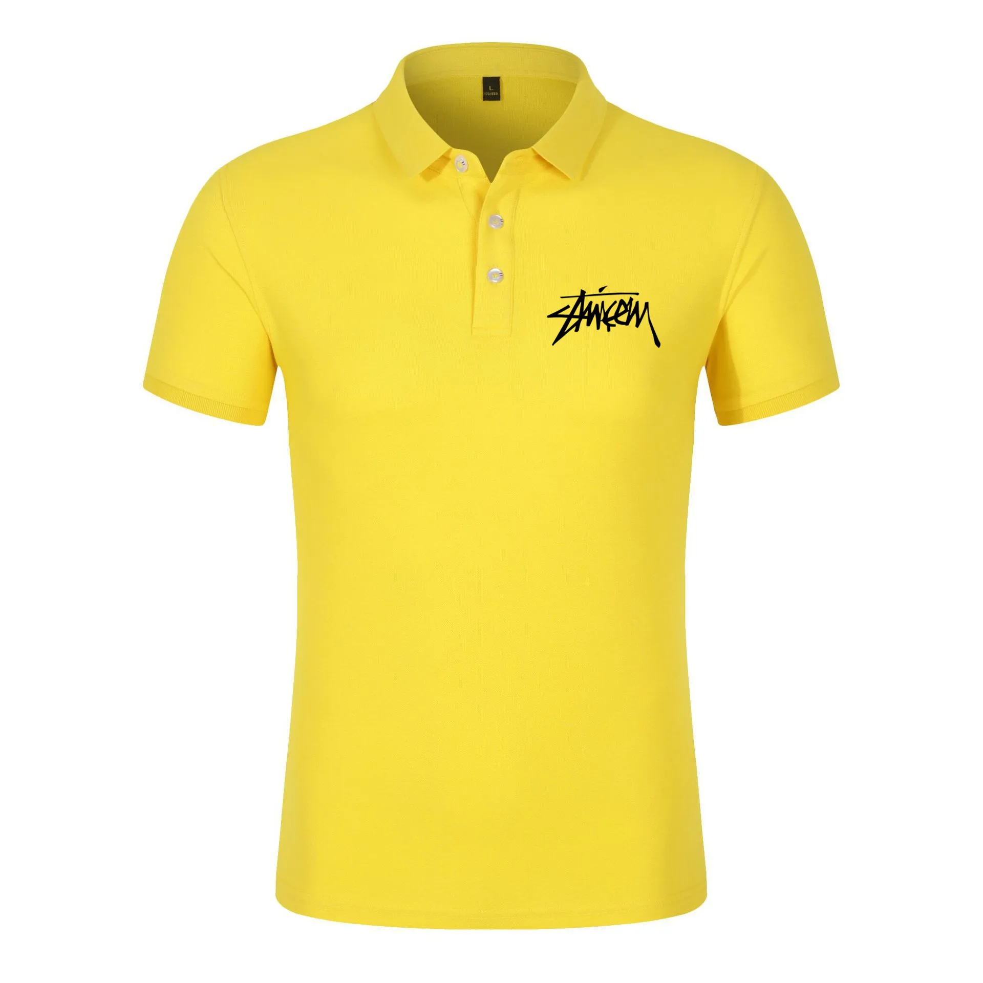 

2021 new men's comfortable and breathable POLO SHIRT CLASSIC printed business casual short sleeve polo shirt