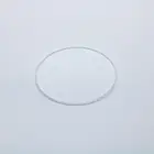 10 шт. круглых диаметров 50 мм и толщиной 1 мм, зеркальное кварцевое стекло JGS2