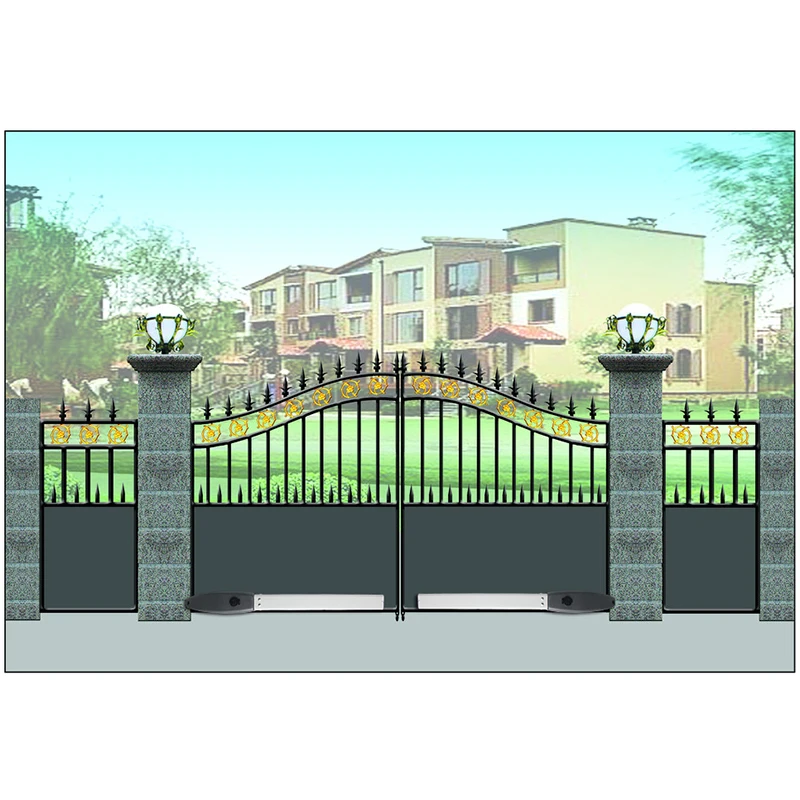 Автоматический оператор Двери 300 кг раздвижной рычаг Интеллектуальный мотор с