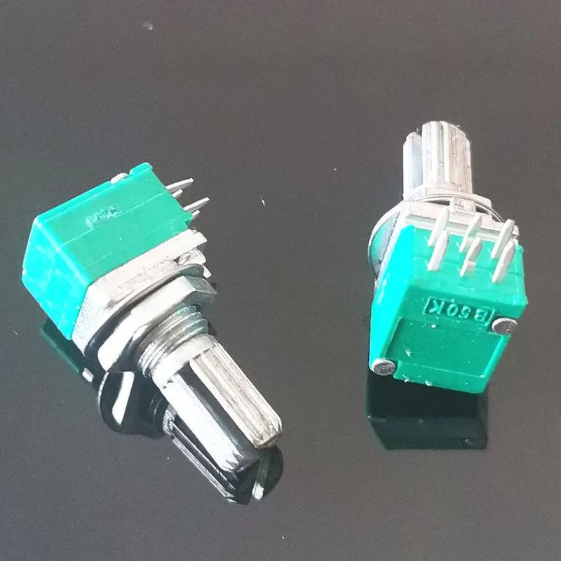 2 шт. 50K Объем потенциометра 09 Тип канальный потенциометр громкости управления