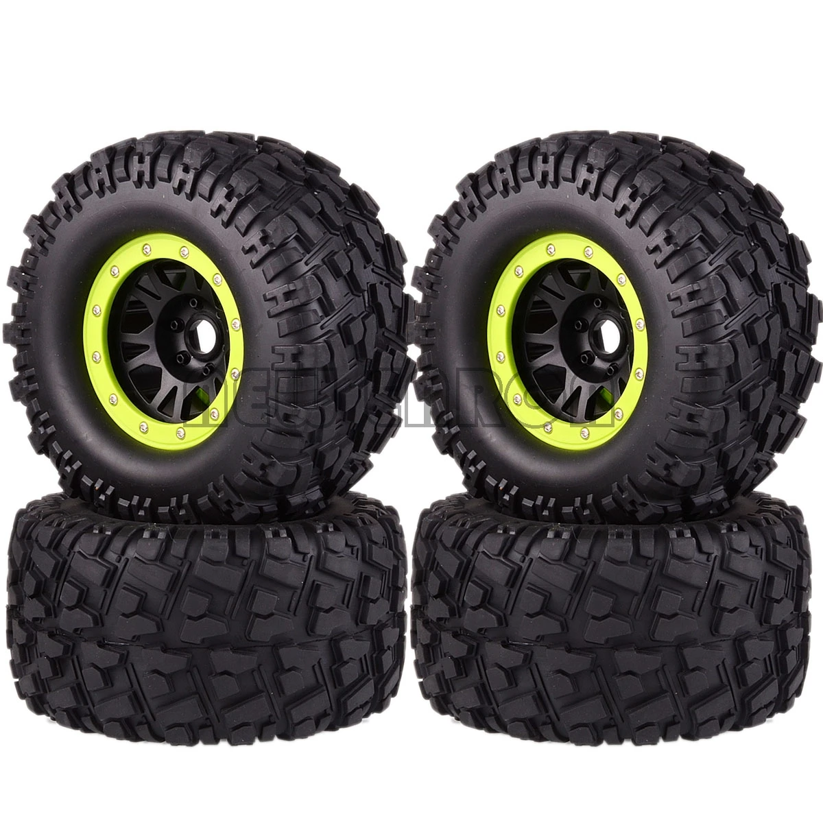A Новые ENRON 4 шт. 17 мм шестигранные колеса и 170 мм шины для RC 1/8 Monster Truck HPI Savage Flux HSP Traxxas HPI LOSI HSP NANDA - Цвет: A