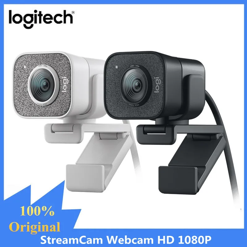 

Original Logitech StreamCam Webcam Full HD 1080P / 60fps Autofocus Built-in Microphone USB Web Camera