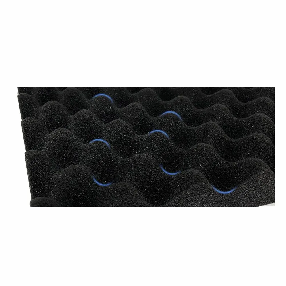 

30*30*3cm High-density Flame-retardant Black Non-toxic Square Sound-absorbing Sponge Sound-proof Foam Accessories