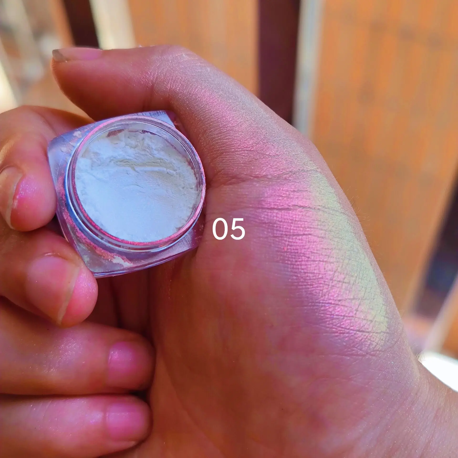 1 г/лот Аврора Радуга многохромовый рассыпчатый порошок пигмент-косметика