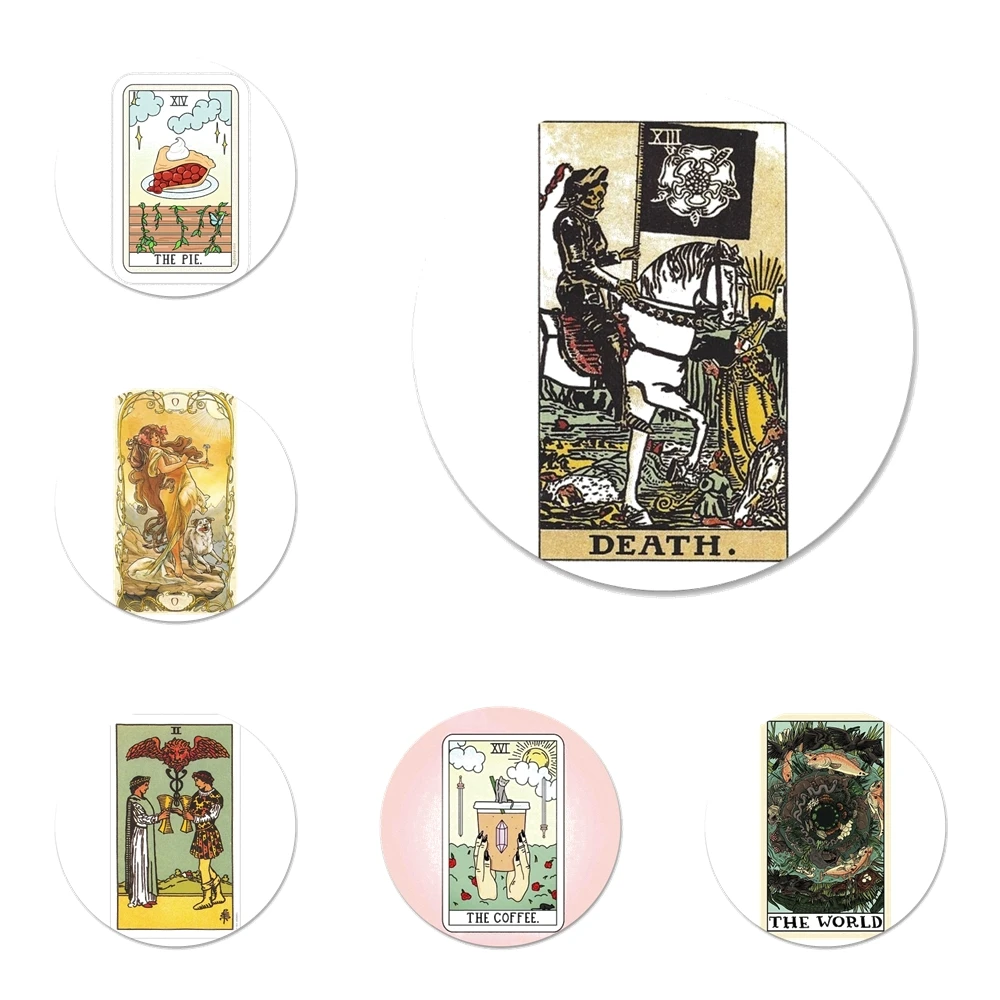 Египет таинственный Таро гадания Значки значки значок Металлические для одежды