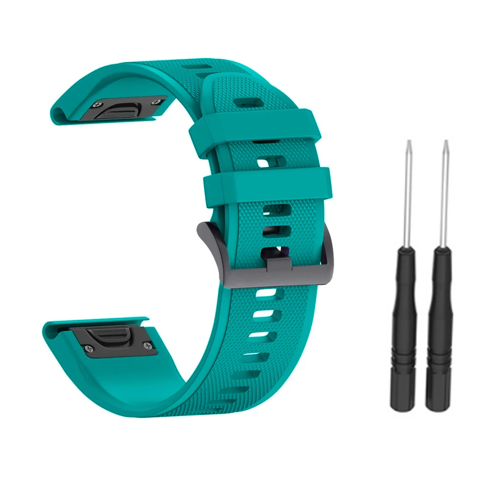 13 Смарт-ремешок для часов Garmin Fenix 3/3HR/5X/5X Plus силиконовые для фитнеса сменный наручный ремешок подходит для запястья 5,70-10,23 дюйма(145 мм-260 мм - Цвет: 13