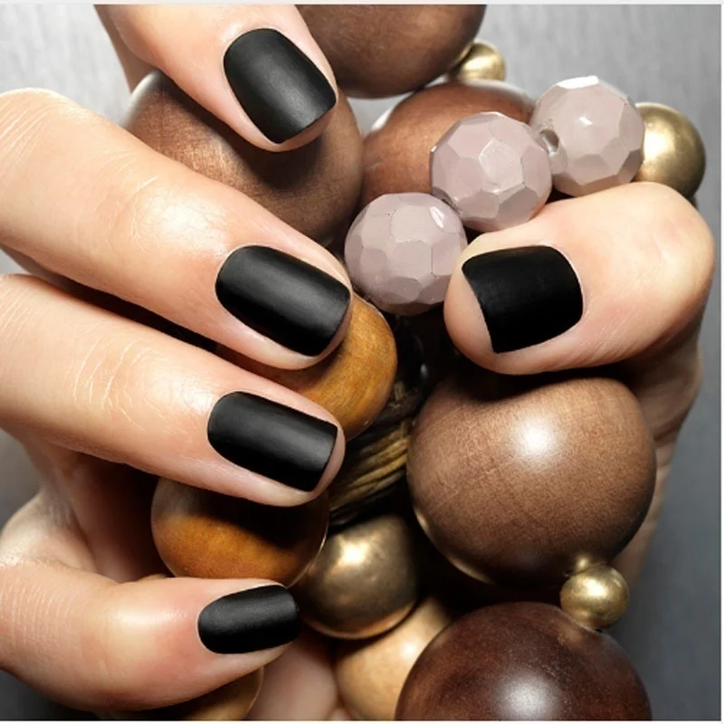 Лазурная красота матовый эффект верхнее покрытие Гель-лак для ногтей