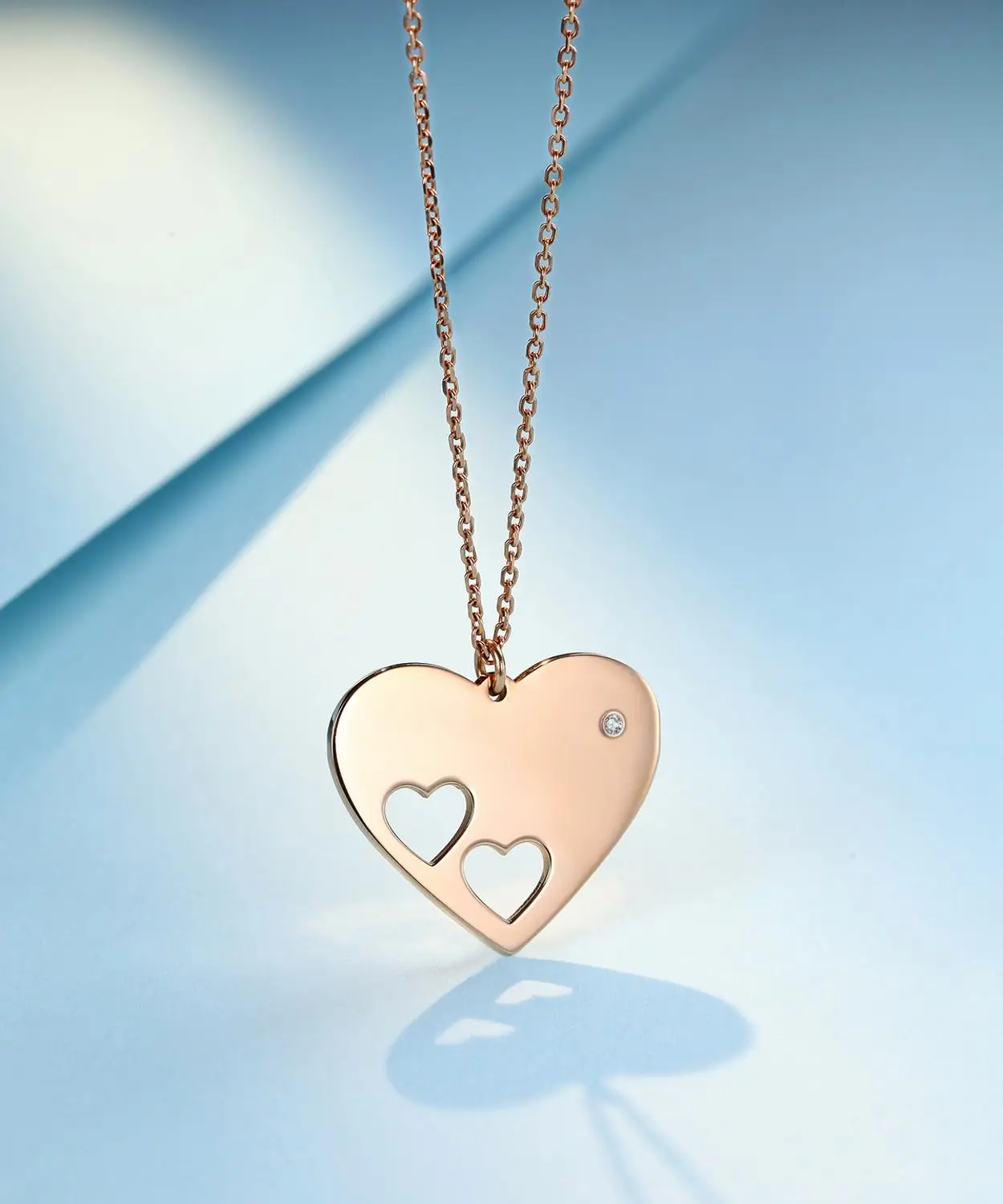 Comprare ZOCAI 18K Placcato Oro Collana Di Diamanti Del Choker Del Cuore Accessori Dei Monili Di Anniversario Di Matrimonio Di Compleanno Per Il Regalo Delle Donne Della Ragazza D06548