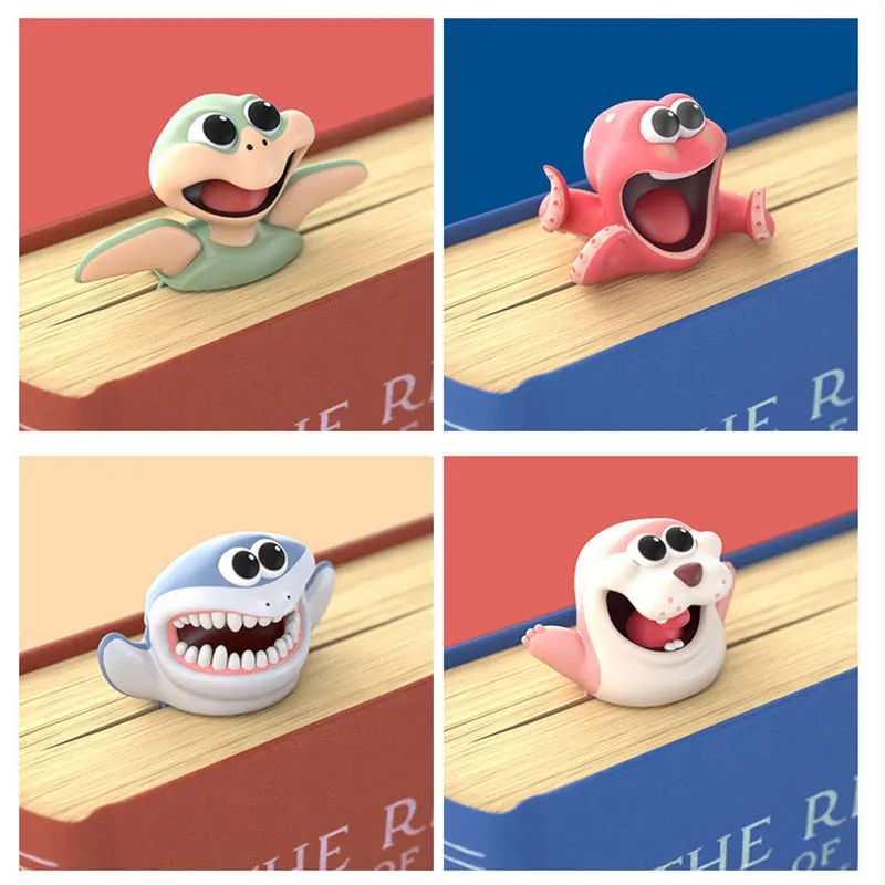 

Wacky Bookmark Stereo Kawaii Cartoon Bookmark 3D Animal Wacky Bookmarks for Book DF