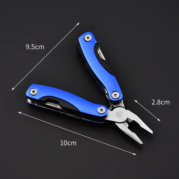 

Mini Folding Pliers Portable Fishing Pliers Outdoor Hiking Fishing Tool Pocket Multitools Pliers Knife Screwdriver Bottle Opener