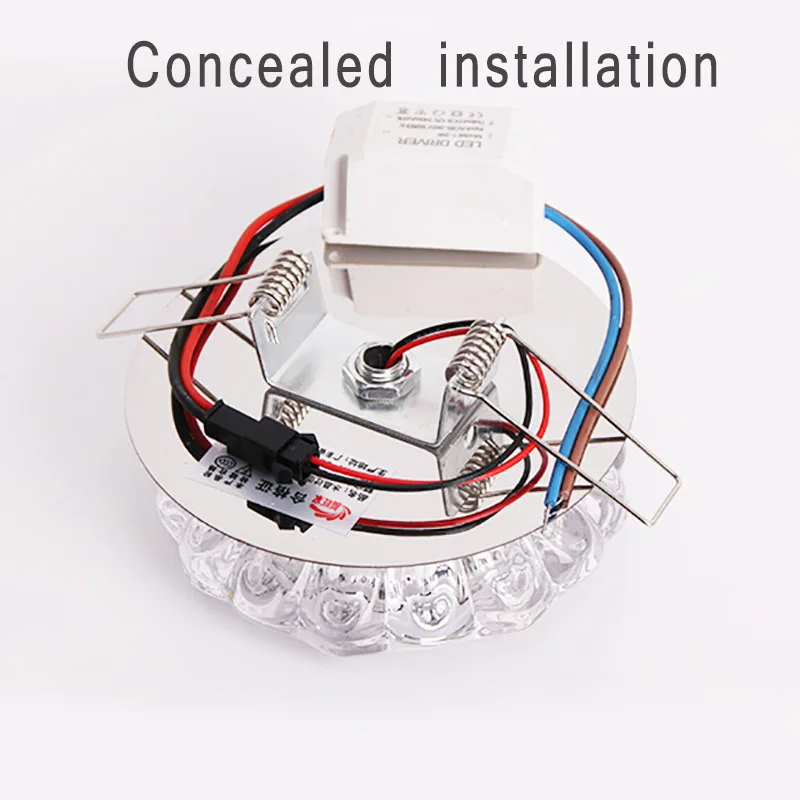 Потолочная лампа хрустальная 3 Вт/5 Вт для гостиной хрустальные светодиодные