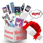1 упаковка загадочная подарочная упаковка коробка сюрприз разные алмазные картины Prodout случайный 1 шт. алмазная живопись творческая любовь подарок