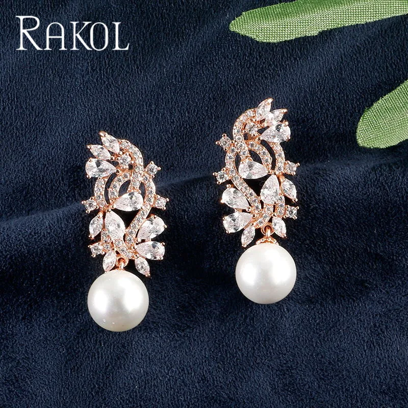 RAKOL женские роскошные личности свадебные туфли с отделкой жемчугом и прозрачными