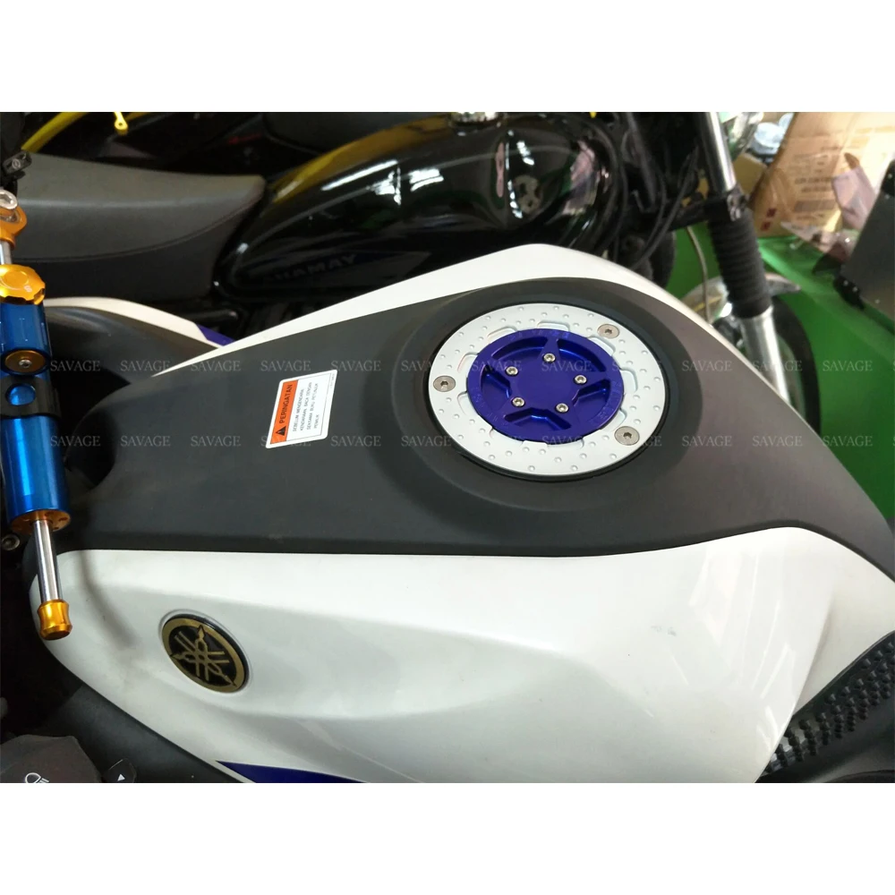 Gas Fuel Tank Cap Petrol Oil Fluid Gasoline Reservoir Cover For YAMAHA YZF R1/R3/R6/R25 YZF-R15 V3 FJR 1300A Motorcycle Parts | Автомобили