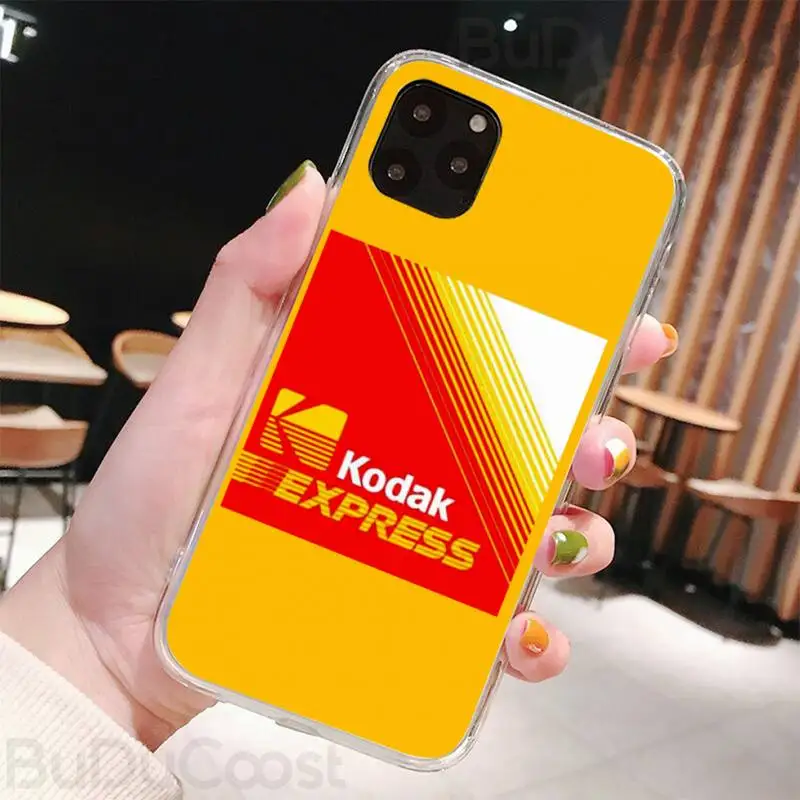 

Kodak souvenir Phone Case for iPhone 8 7 6 6S Plus X 5S SE 2020 XR 11 pro XS MAX 12 12Mini