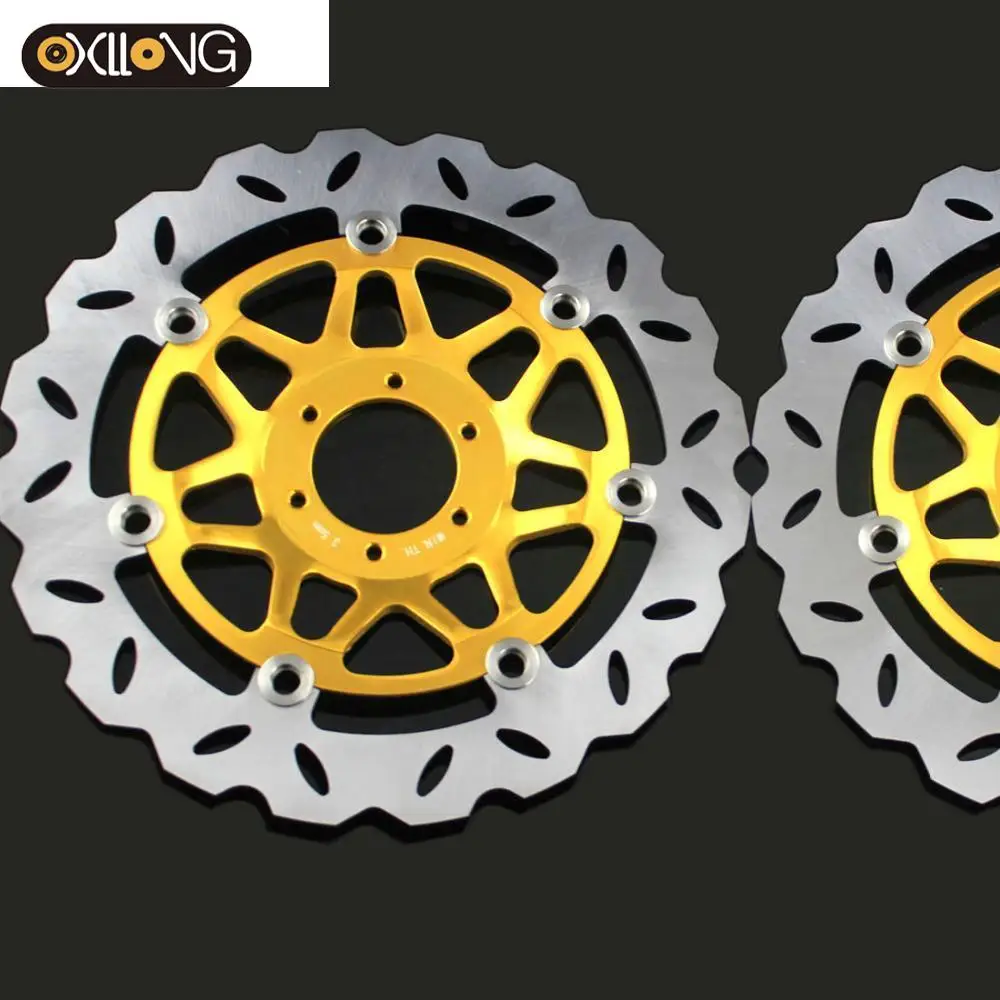 

Передние плавающие дисковые тормозные винты для мотоцикла, тормозные колодки, дисковые роторы для HONDA CB400 1994 1995 1996 1997 1998