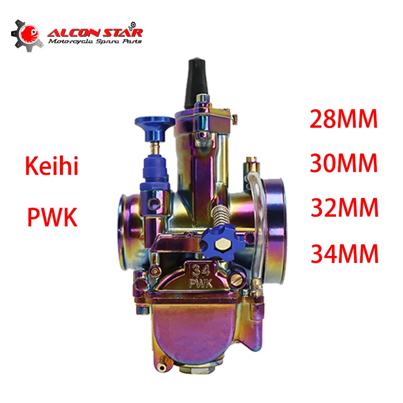 Карбюратор Alconstar PWK гоночный для мотоцикла КАРБЮРАТОР Keihin универсальный