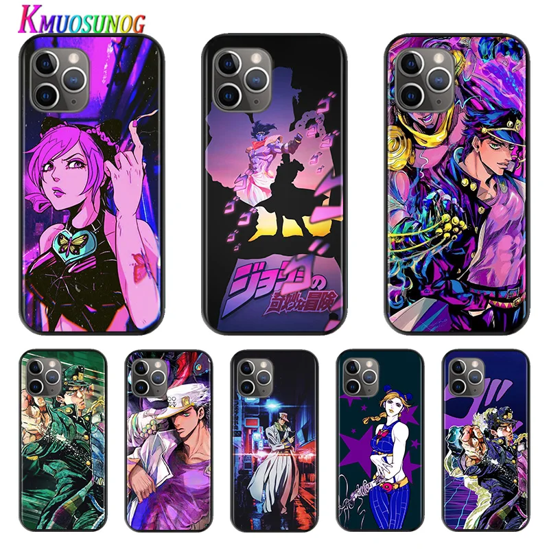 

Anime JoJo Bizarre Adventure For Apple iPhone 12 11 XS Pro Max Mini XR X 8 7 6 6S Plus 5 SE 2020 Phone Case