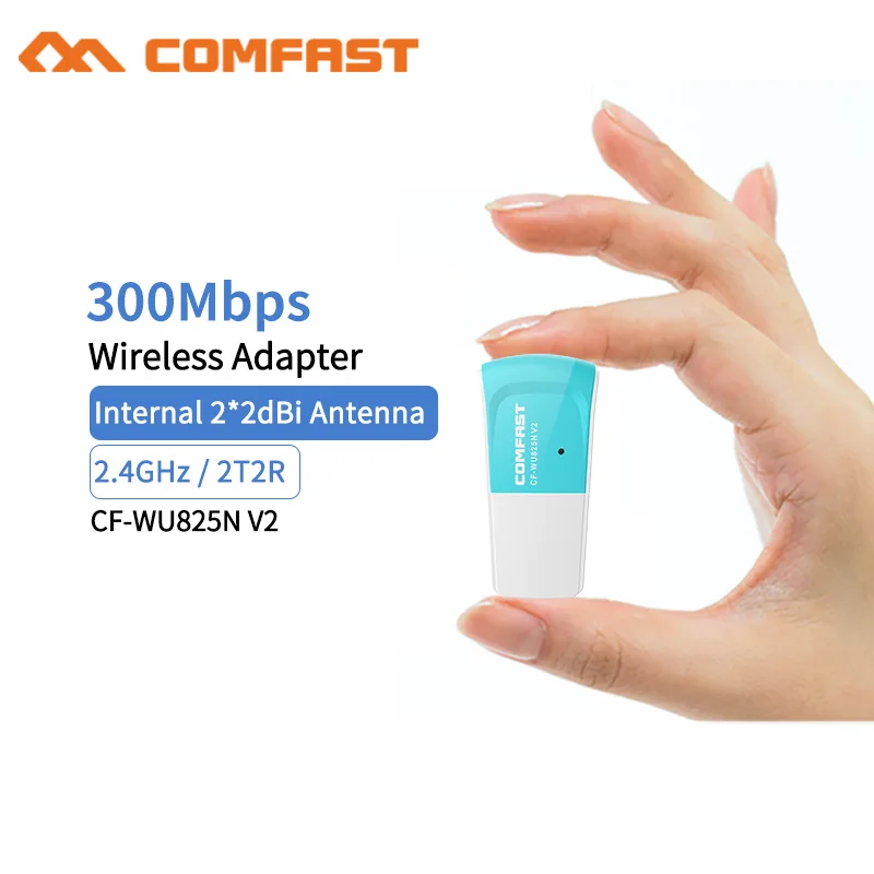 Comfast Adaptador wi fi приемник 300 м Usb адаптер точка доступа MT7603U Беспроводной dongle CF WU825N|wi