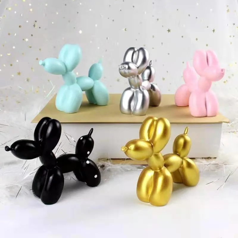 

Baking Cake Decoration Decoration Resin Balloon Dog Childlike Party Dessert Cake Balloon Dog Decoration