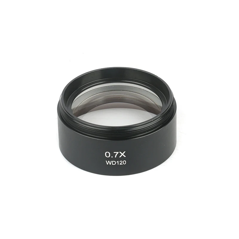 WD30 WD120 WD165 Тринокулярный стереомикроскоп с резьбой Линза Барлоу для ремонта