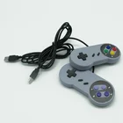 2021 6 шт. Универсальный проводной игровой контроллер, классический USB геймпад, Джойстики, ПК, видеоигры, контроллер для Nintendo SNES