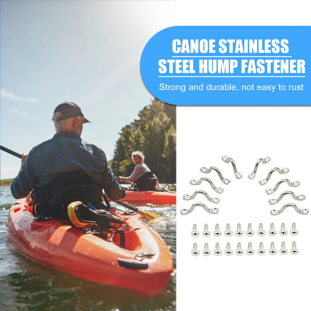 

Canoe Boat Pull Handle Buckles Marine Fixed Hardware Kits Stainless Steel Kayak Portable Safety Watering Elements
